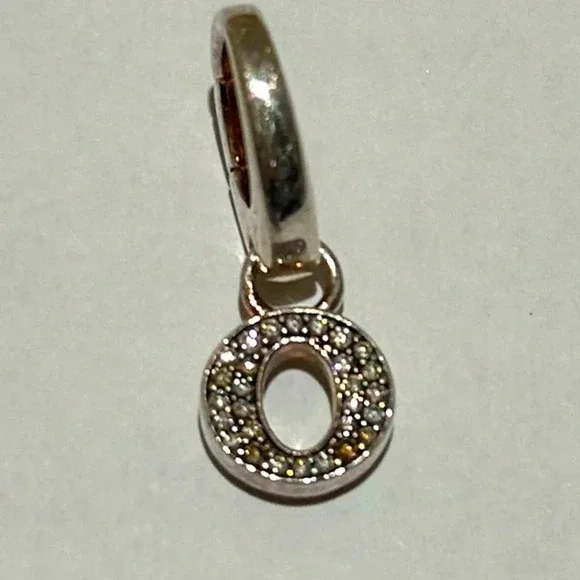 Ippolita Glamazon 925 silver and diamond charm Letter O. NWOT - Picture 2 of 10